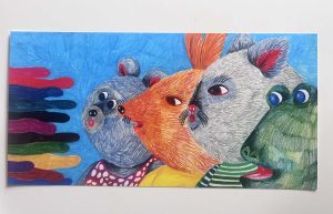 Cisza ma głos 1 / wydruk artystyczny